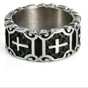 Stainless cross ring